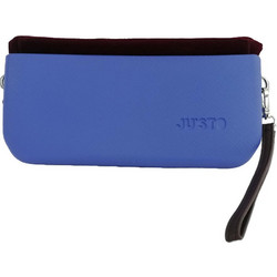 JU'STO J-Posh Γυναικείο Νεσεσέρ 24x3x14cm Μπλε