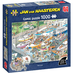 Puzzle Jumbo Jan Van Haasteren The Locks 1000 Κομμάτια