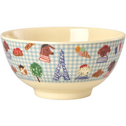 Rice Μπολ Φαγητού Paris Blue 700ml