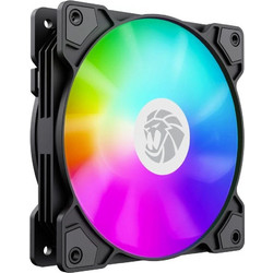 Gamemax FN12A-S5 Case Fan 120mm ARGB με Σύνδεση 3-Pin 4-Pin PWM Black