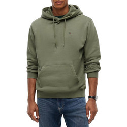 Tommy Jeans Ανδρικό Φούτερ με Κουκούλα & Τσέπες Χακί DM0DM20742-M04