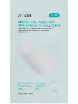 Anua PDRN Collagen Melting Sheet Μάσκα Ντεκολτέ για Αντιγήρανση & Ενυδάτωση με Κολλαγόνο 4τμχ