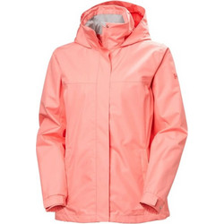 Helly Hansen Aden Αθλητικό Γυναικείο Μπουφάν Χειμωνιάτικο Softshell Κοντό Αδιάβροχο Κοραλί 62650