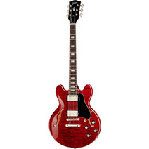 Gibson ES-339 Figured Ηλεκτρική Κιθάρα Semi-Hollow με Μαγνήτες HH & Ταστιέρα Rosewood 60s Cherry