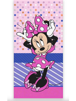 Minnie Mouse Παιδική Πετσέτα Θαλάσσης Microfiber Ροζ 70x140cm 1029474