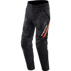 Dainese Drake 2 Super Air Tex Ανδρικό Παντελόνι Μηχανής Καλοκαιρινό Μαύρο Ανθρακί Κόκκινο Κίτρινο