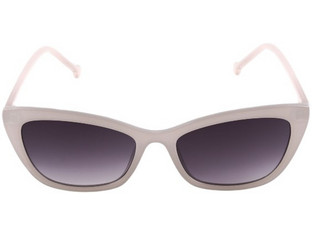 Diva Contacta Γυναικεία Γυαλιά Ηλίου Cat Eye Κοκάλινα Λευκά με Μαύρο Φακό