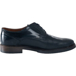 Northway Ανδρικά Σκαρπίνια Derby Δερμάτινα Navy Μπλε 704