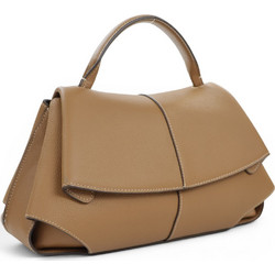 Passaggio Leather Γυναικείο Τσαντάκι Χειρός Δερμάτινο Ταμπά 5028-KR-04