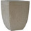 Mastershop Γλάστρα Τετράγωνη Fiberclay Μπεζ 22x22x29.5cm 00.03.34536