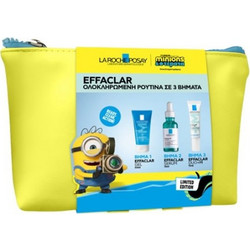 La Roche-Posay Effaclar Pouch Limited Edition Minions Effaclar Gel 50ml + Serum 15ml + Effaclar Duo+M 15ml