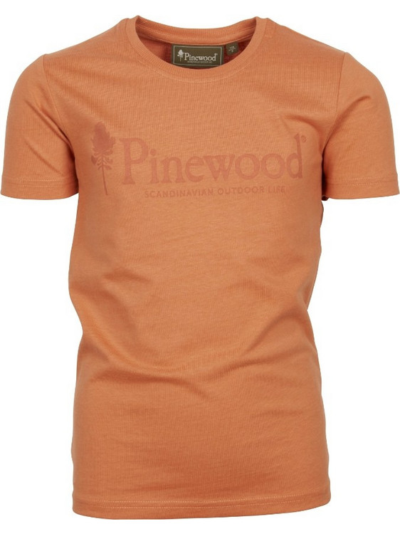 Pinewood Παιδικό T-Shirt Κοντομάνικο Πορτοκαλί PNW23-00003-514