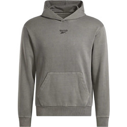 Reebok RI Washed Oth Ανδρικό Αθλητικό Φούτερ με Κουκούλα Ανθρακί 100205480