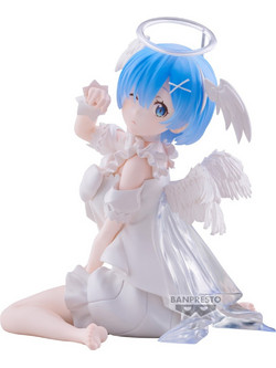 Banpresto Re Zero Starting Life In Another World RelaxTime Rem Sweet Angel 13cm