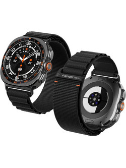 Spigen WBF1 Λουράκι Υφασμάτινο Black (Samsung Galaxy Watch Ultra 2 / 1)