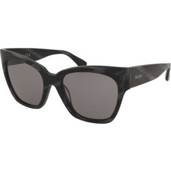 Max Mara MM0204 63A Γυναικεία Γυαλιά Ηλίου Πεταλούδα Κοκάλινα Μαύρα με Μαύρο Φακό