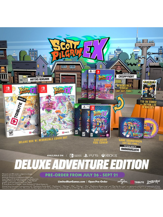 Scott Pilgrim EX Deluxe Edition Nintendo Switch
