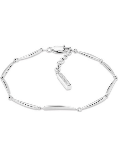 Calvin Klein Γυναικείο Βραχιόλι από Ατσάλι Ασημί 35000996