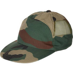 MFH Mesh Ανδρικό Καπέλο Jockey με Δίχτυ Snapback Υφασμάτινο Χακί