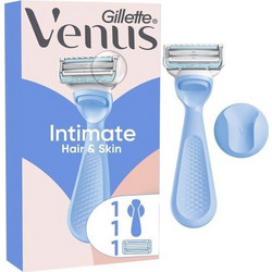 Gillette Venus Intimate Γυναικείο Ξυραφάκι με Ανταλλακτικές Κεφαλές 1τμχ