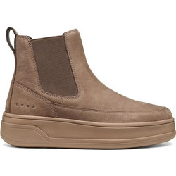 Geox Spherica Γυναικεία Μποτάκια Chelsea Suede Ταμπά D66WVB 00032 C6029