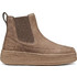 Geox Spherica Γυναικεία Μποτάκια Chelsea Suede Ταμπά D66WVB 00032 C6029