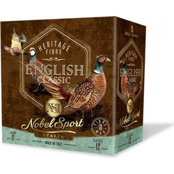 Nobel Sport English Classic Φυσίγγια Συγκέντρωσης 12Cal 70mm 32gr 25τμχ