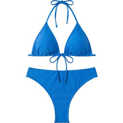 AnnaMu Bikini Set Τριγωνάκι Μπλε A-1192