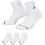 Jordan Air Ανδρικές Κάλτσες Κοντές Λευκές 3Pack IR6320-100