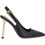 Lara Conte Γόβες Slingback με Λεπτό Ψηλό Τακούνι Μαύρες X457A1056-55G