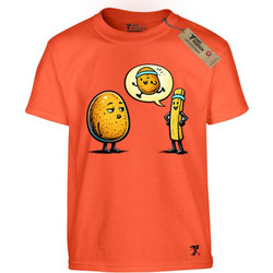 Takeposition Δίαιτα Πατάτας Παιδικό T-Shirt Κοντομάνικο Πορτοκαλί 806-1682