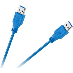 DM-2900 Καλώδιο USB-A Male 3.0 to USB-A Male 1.8m Blue