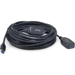 Equip 133347 Καλώδιο USB-A Male 2.0 to USB-A Female 10m Black