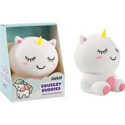 iTotal Squeezy Buddies Squishy Μονόκερος Λευκό