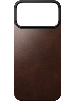 Nomad Magnetic Leather MagSafe Back Cover Horween Brown (iPhone 17 Pro Max)