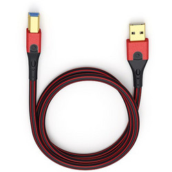 OEHLBACH 9450 Καλώδιο USB-A Male 3.0 to USB-B Male 0.5m Black Red