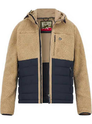 Superdry Ανδρικό Μπουφάν Χειμωνιάτικο Μπεζ M5012372A-L3E