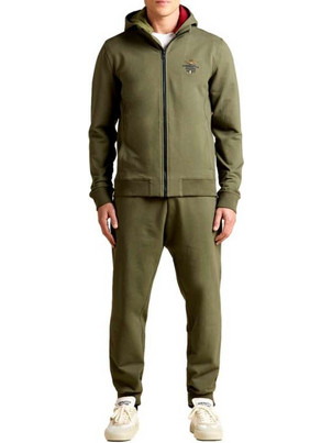 Aeronautica Militare Ανδρικό Παντελόνι Φόρμας Χακί TF0108-7309