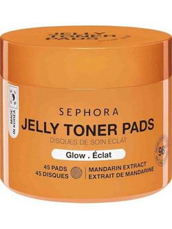 Sephora Jelly Glow Ενυδατικά Μαντηλάκια Τόνωσης Προσώπου 45τμχ