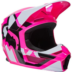 Fox V1 Lux Παιδικό Κράνος Ποδηλάτου Βουνού / Downhill Full Face MIPS Ροζ