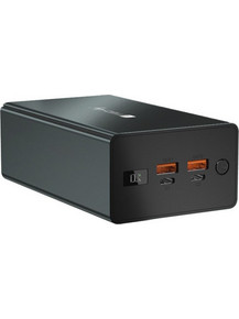 Techly I-CHARGE-40A-100W Power Bank 40000mAh 100W με 2 Θύρες USB-A & 2 Θύρες USB-C Power Delivery Black