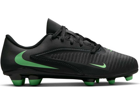 Nike Jr. Phantom 6 Low Club FG/MG IV5232-001 Παιδικά Ποδοσφαιρικά Παπούτσια με Τάπες Μαύρα Πράσινα