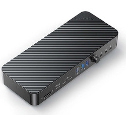 Orico DKA22-V1-EU-BK-EP USB-C Docking Station με HDMI PD και Σύνδεση 4 Οθονών