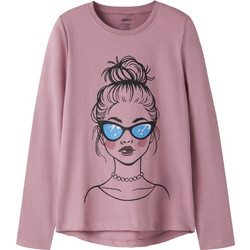 Name It Girl Παιδικό T-Shirt Μακρυμάνικο Ροζ 13224952-5