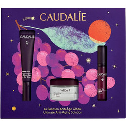 Caudalie Premier Cru The Ultimate Anti-Ageing Solution Eye Cream 15ml + Cream 15ml + Serum 10ml
