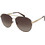 Fossil FOS2172/G/S 2IK/HA Ανδρικά Γυαλιά Ηλίου Aviator Μεταλλικά Χρυσά με Καφέ Φακό