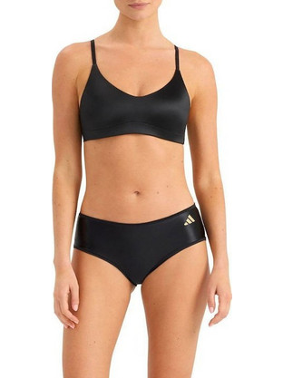 Adidas Active Micro Contour Αθλητικό Μπουστάκι με Μέτρια Στήριξη & Ελαφριά Ενίσχυση Μαύρο 4A00910-000