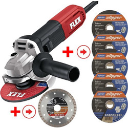 Flex A040301 Γωνιακός Τροχός Ρεύματος 125mm