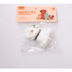 Yoyoso Χαριτωμένο Σκυλάκι Squishy Λευκό