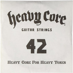 Dunlop Heavy Core Χορδή Ηλεκτρικής Κιθάρας Nickel Plated Steel 42"